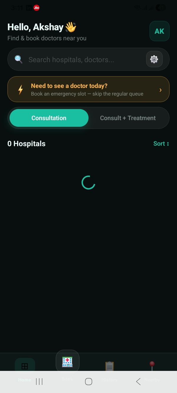 QEase patient app screen 15